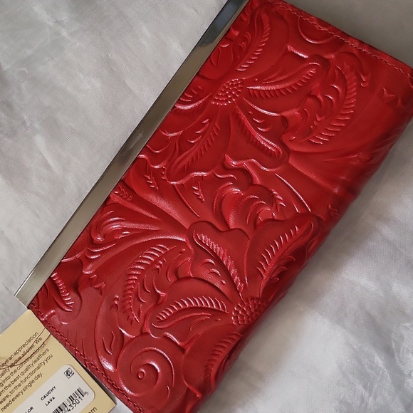 Patricia Nash Cauchy lava tooled BNWT - Picture 4 of 7